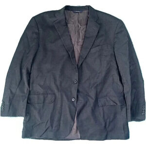 Brooks Brothers Estrato Gray Madison Fit Wool Sport Coat Blazer  46R/W41